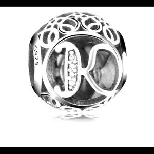 Vintage Pandora Letter “K” Charm